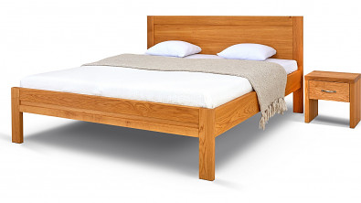 Postel z masivu ESTER Dub