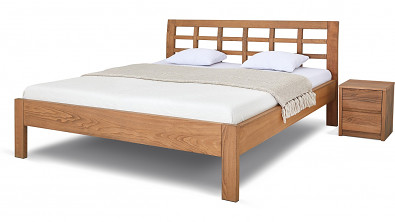 Postel z masivu GEONA Buk Postel z masivu GEONA Buk