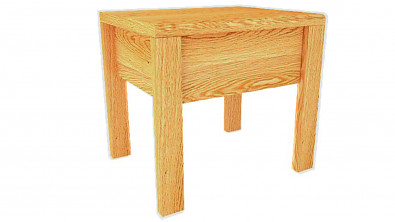 Noční stolek z masivu STONE