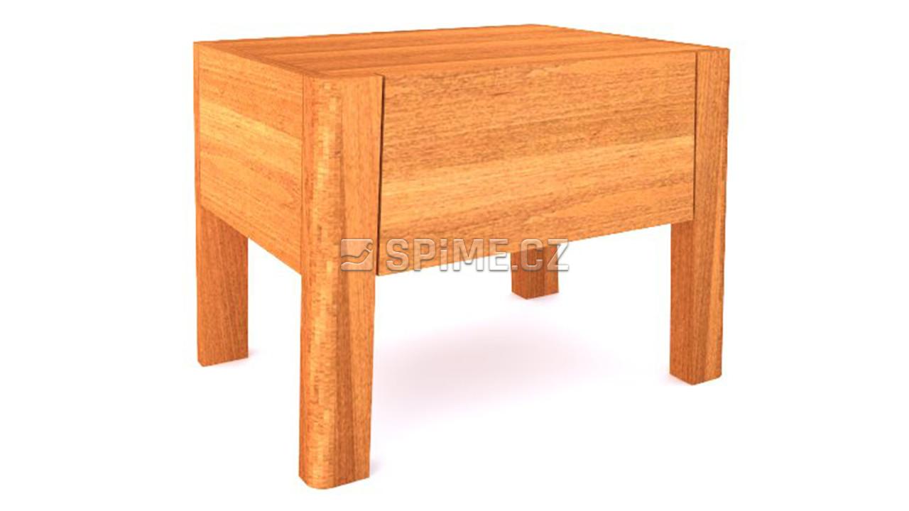 Noční stolek z masivu GIULIA