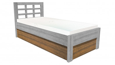 Úložný prostor pod jednolůžko - úprava postele