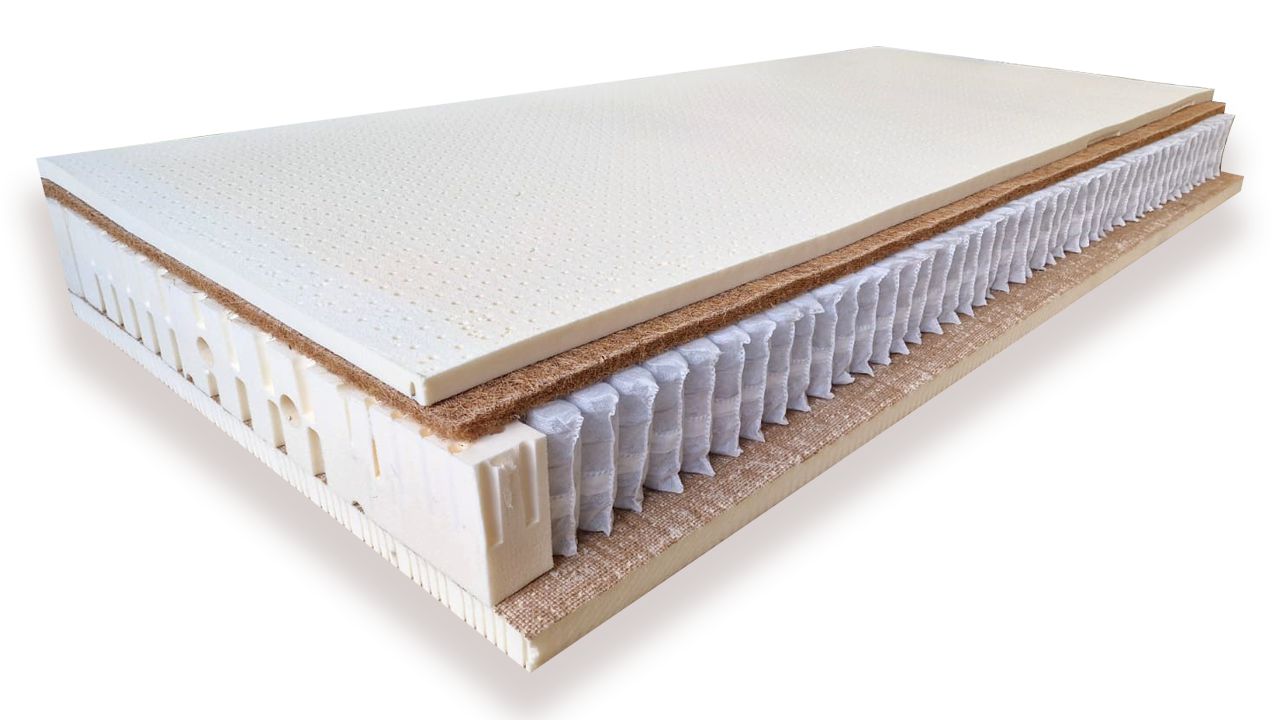 Postelia Latex NATUR SPRING HARD 90x200 cm 4
