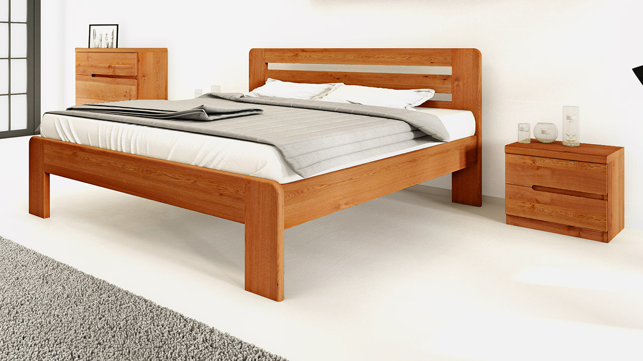 Postelia noční stolek PALERMO 45 cm 60x40 cm - masiv Buk (obrázek 11)