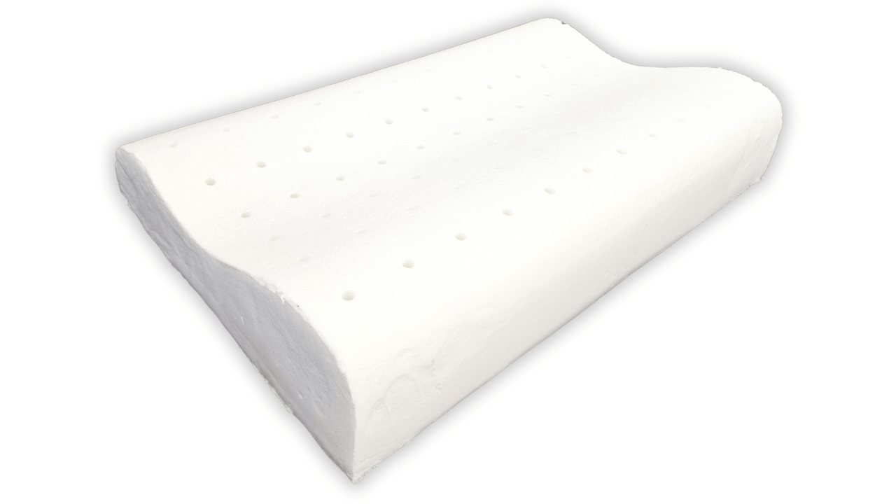 Anatomický polštář VISCO Postelia VISCO ANATOMIC AIR SOFT 60x35 cm z perforované líné pěny Obrázek