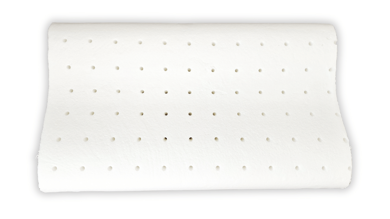 Anatomický polštář VISCO Postelia VISCO ANATOMIC AIR SOFT 60x35 cm z perforované líné pěny Obrázek