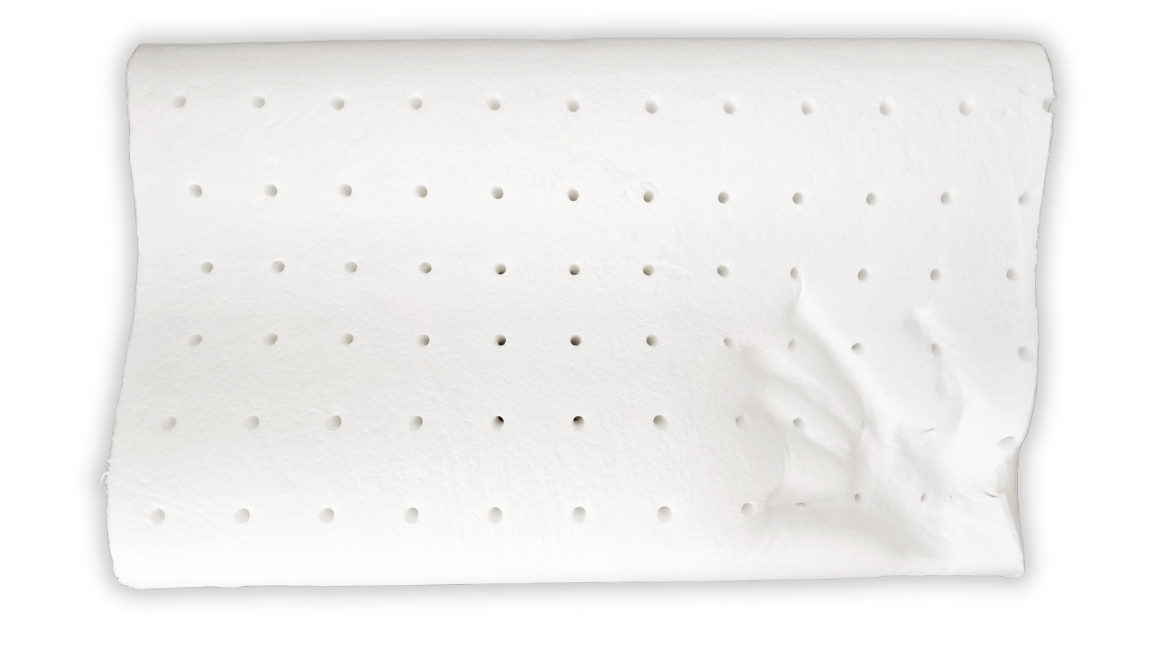 Anatomický polštář VISCO Postelia VISCO ANATOMIC AIR SOFT 60x35 cm z perforované líné pěny Obrázek