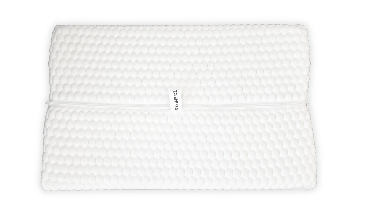 Anatomický polštář VISCO Postelia VISCO ANATOMIC AIR SOFT 60x35 cm z perforované líné pěny Obrázek