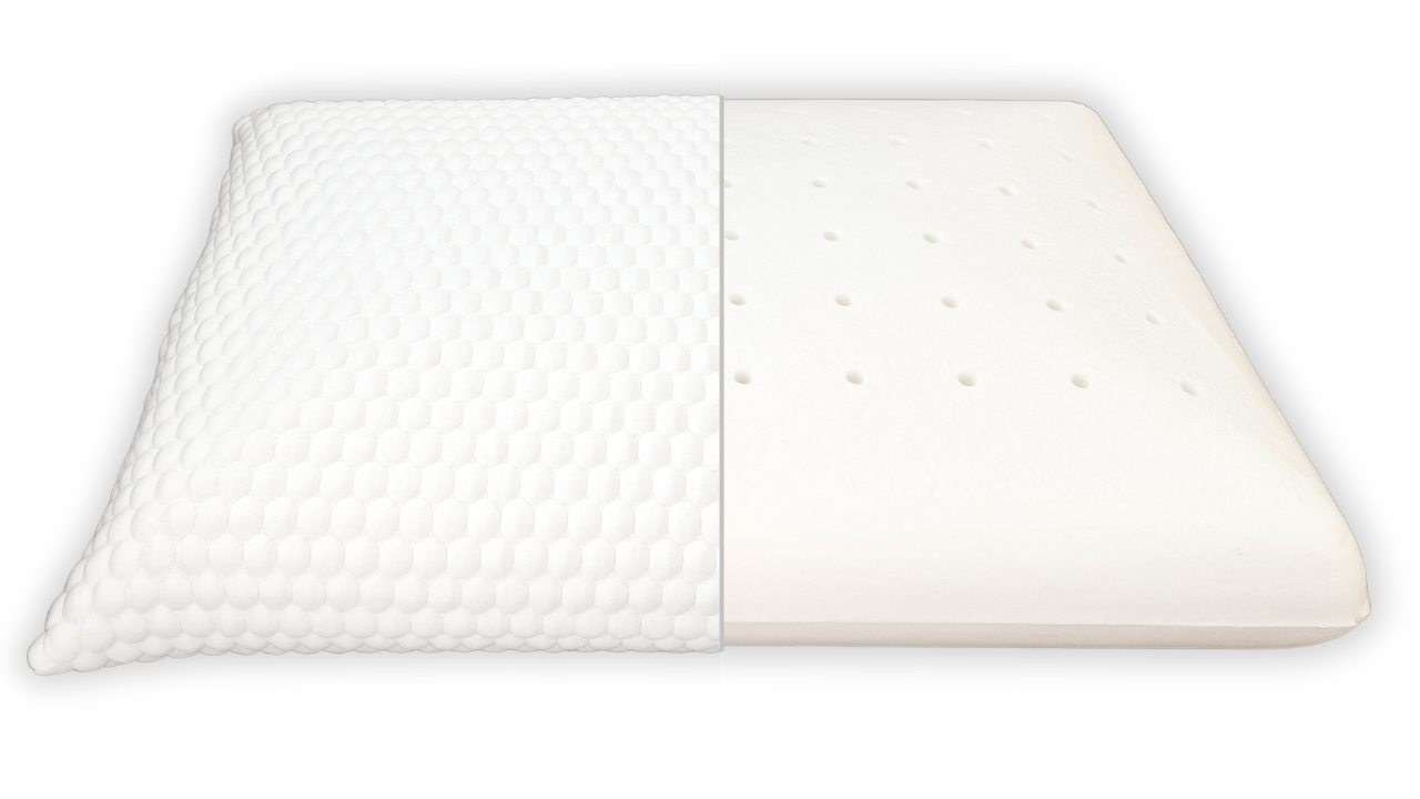 Polštář Postelia VISCO CLASSIC AIR SOFT, 62x42 cm z perfotované líné pěny Obrázek