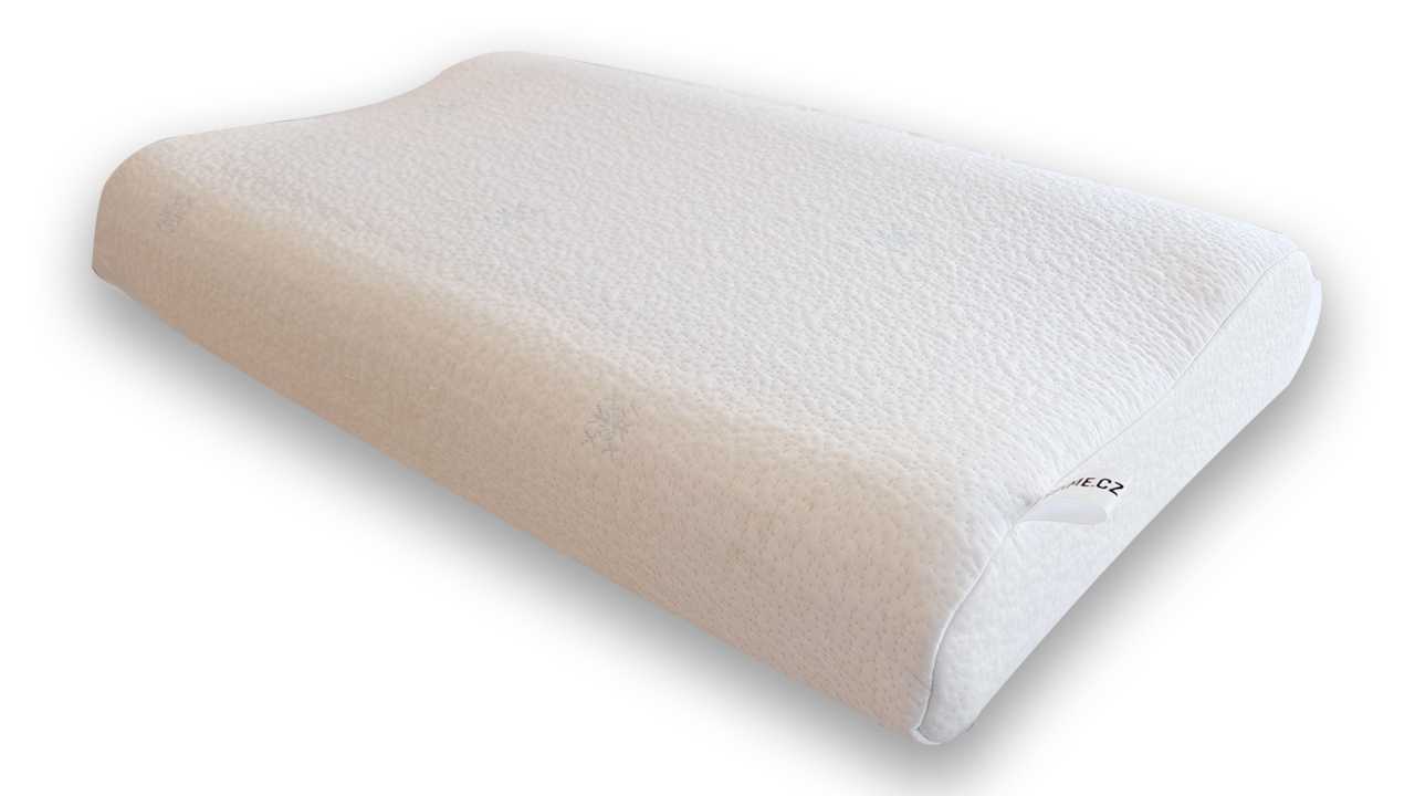 Anatomický polštář, Postelia VISCO FRESH AIR ANATOMIC, 70x41 cm chladivý z líné pěny Obrázek