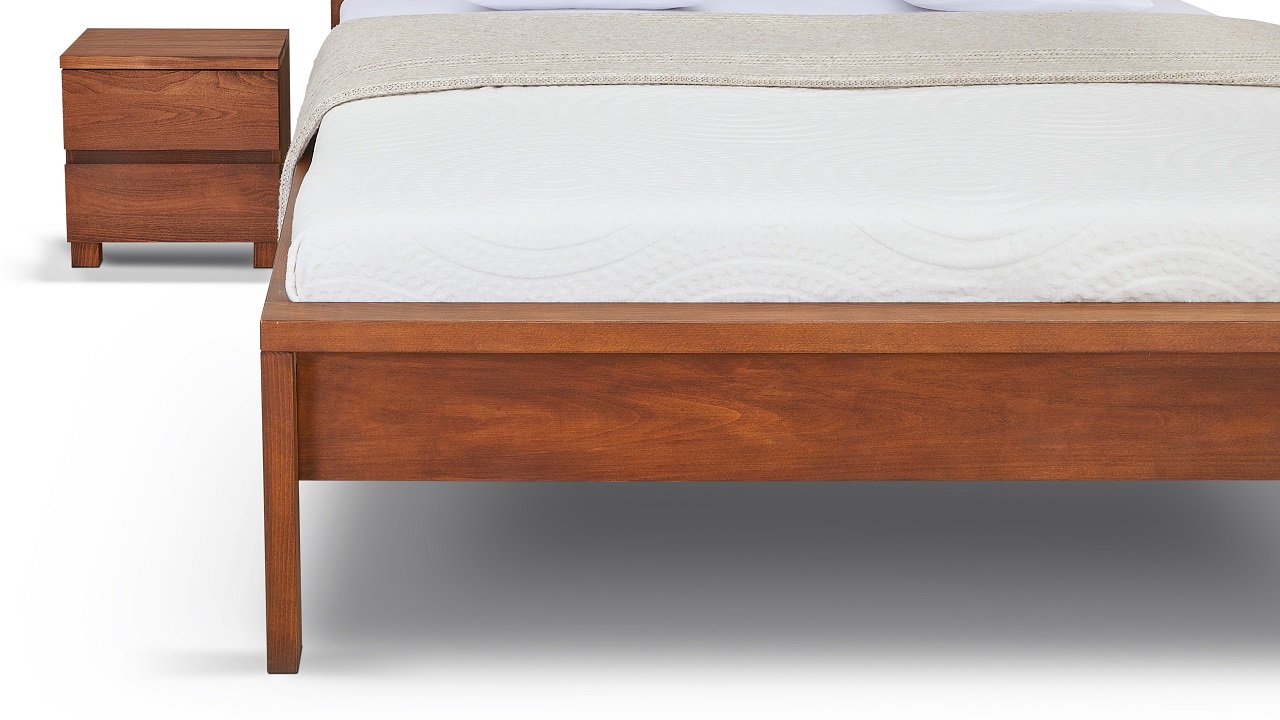 Postel Postelia MILANO Dub 180x200 - dřevěná postel z masivu o šíři 4 cm (obrázek 8)