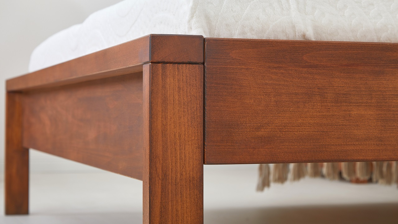 Postel Postelia MILANO Dub 180x200 - dřevěná postel z masivu o šíři 4 cm (obrázek 7)