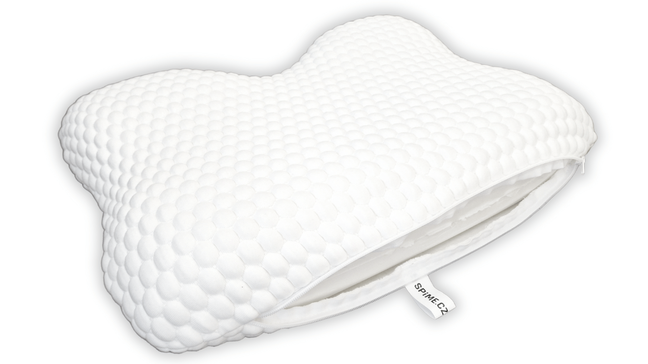 Anatomický polštář Postelia VISCO SHAPE AIR SOFT 53x40 cm z perforované líné pěny Obrázek