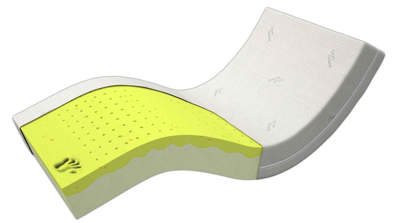 Postelia VISCO YOGA AIR MEDIUM 195 x 85 cm 3